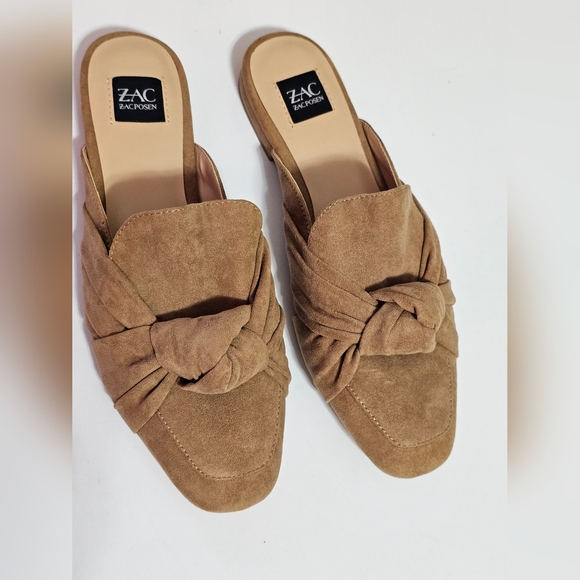 ZAC Zac Posen Shoes - ZAC Zac POSEN Tan Mules